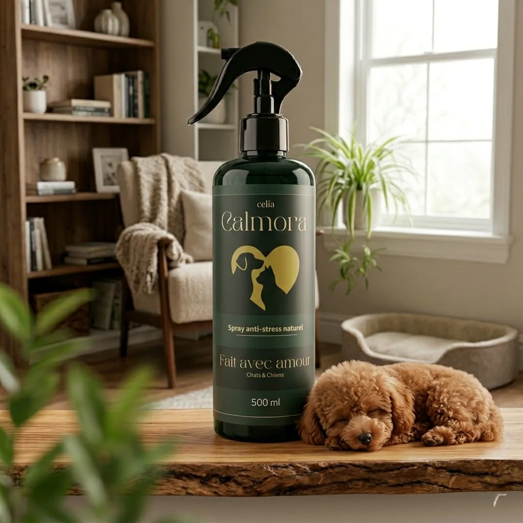 Calmora – Spray Calmant Naturel pour Animaux (500ml)