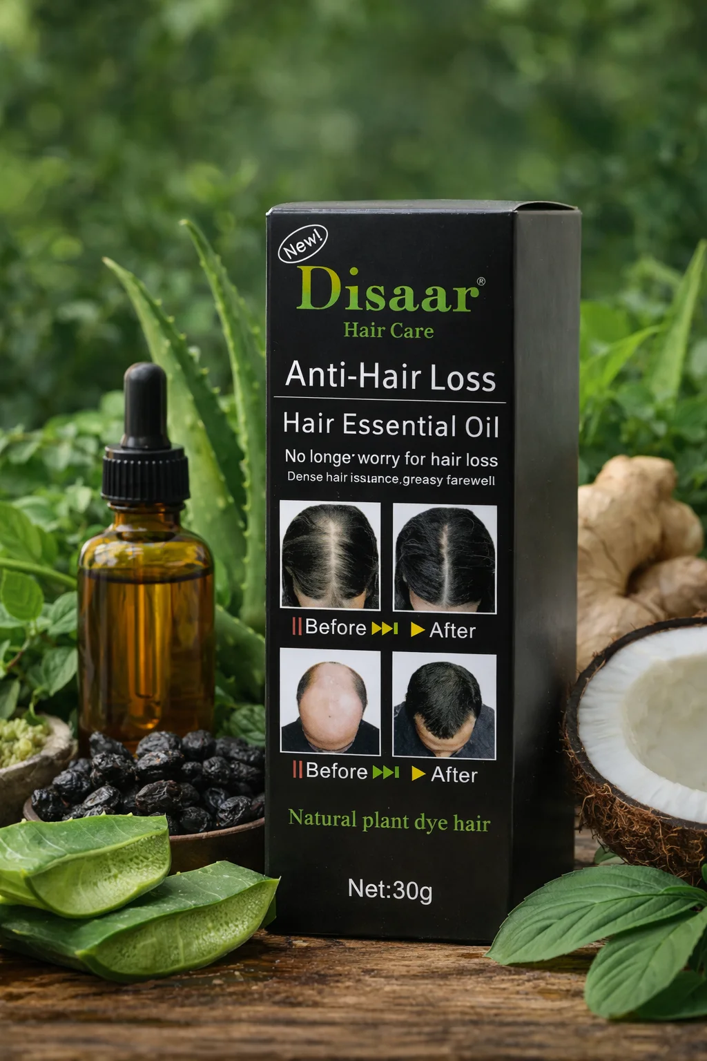 Anti chute des cheveux