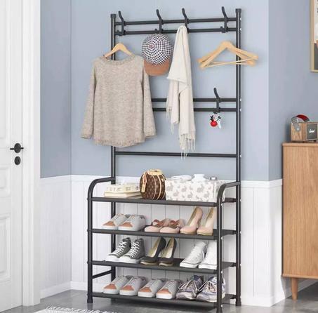 علاقة الملابس و منظم الاحذية المصنوع من الفولاذ