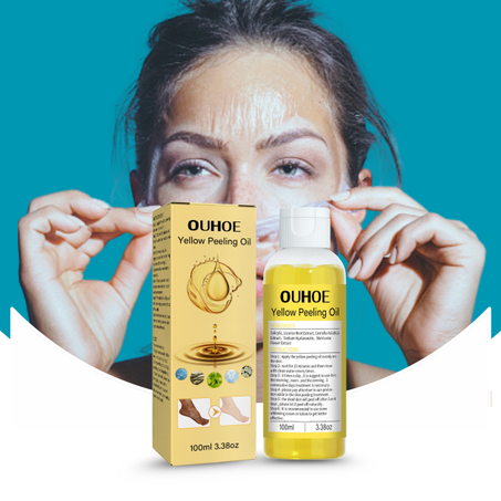 Natural Yellow Exfoliating Oil زيت التقشير الأصفر الطبيعي