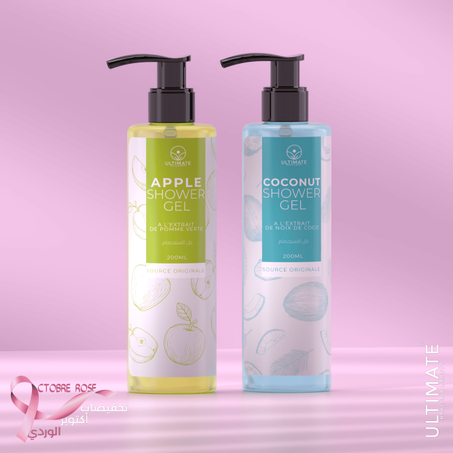 Vignette produit Photo produit Nouveau produit Octobre Rose : Apple Shower Gel Solde-37 Promo Octobre Rose disponible jusqu'au 08 octobre / 17h00 890.00 DZD