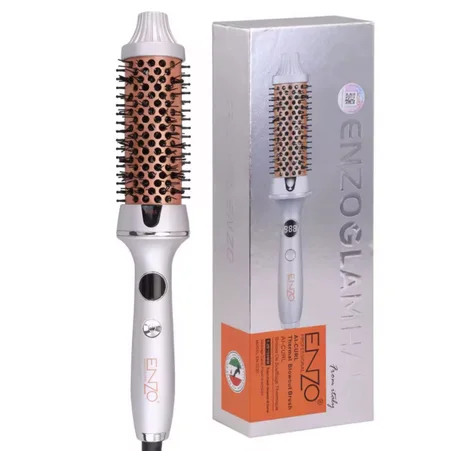 ENZO GLAMHAIR AI-CURL Thermal Blowout Brush 💖