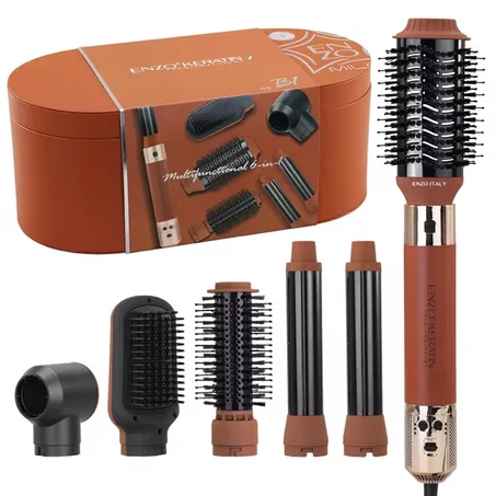 Brosse Soufflante ENZO Keratin 6en1 💖