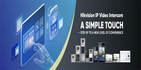 Hikvision Kit interphone vidéo IP antivandale
