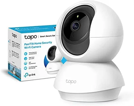 TP-Link Tapo Caméra Surveillance WiFi intérieure 360° Tapo C210, UHD 3MP, Détection de personne,