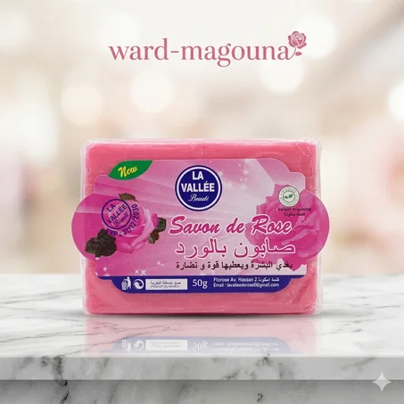 صابون بالورد