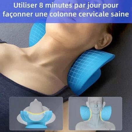 وسادة تدليك لتخفيف آلام الرقبة، جهاز استرخاء الرقبة والكتف Oreiller de Massage Relaxant de Cou et d’Épaules Soulagement de la Douleur