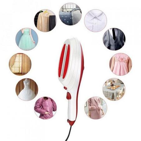 مكواة البخار الاصلية المحمولة المزودة بزر تشغيل لازالة التجاعيد من الملابس