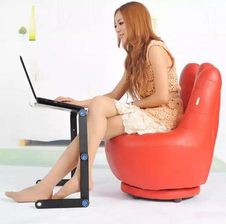 طاولة كمبيوتر محمول تمتع بتجربة توفر لك (ي) الراحة التامة