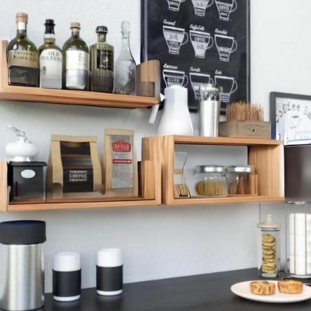 3PCS Wall Étagères  blanches