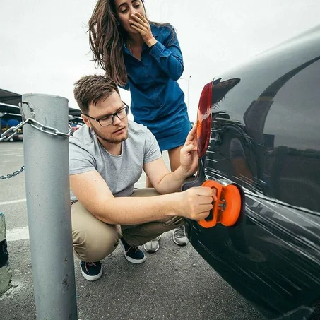 Outil de réparation de bosses de voiture pratique et simple, fabriqué en caoutchouc robuste, adapté à tous les types de voitures