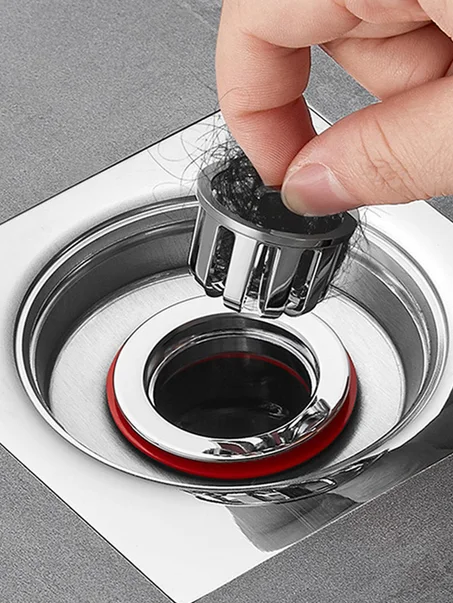 3 Couvercles de siphon de sol anti-odeurs