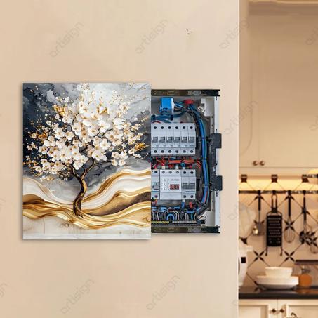 غطاء صندوق الكهرباء Cache disjoncteur décoratif