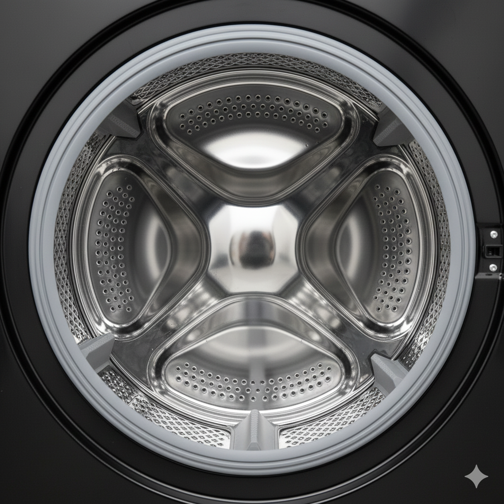 غسالة ملابس أوتوماتيكية 8 كجم بتقنية Inverter، ذكية وموفرة للطاقة 🧺