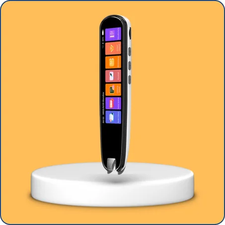 قلم الترجمة الفورية عبر الكاميرا والصوت والمسح الضوئي