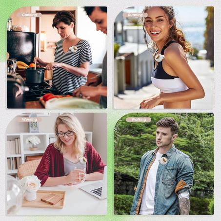 مروحة صغيرة محمولة : نسيم الانتعاش لصيفك وسفرك