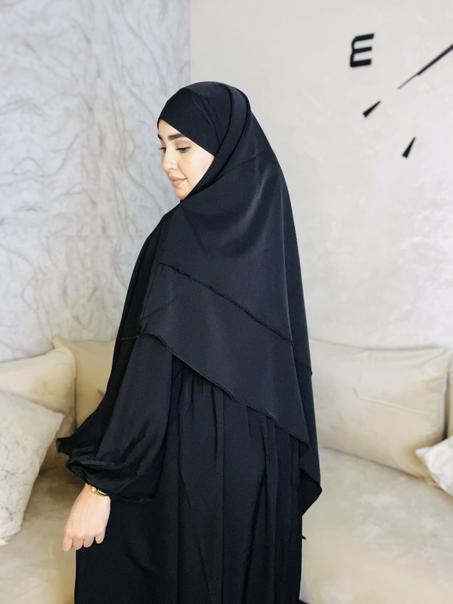 حجاب شرعي 🧕🏼2024 (خمار 2 طبقات)