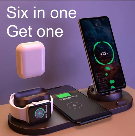 شحن سريع و متعدد الوظائف 6 في 1