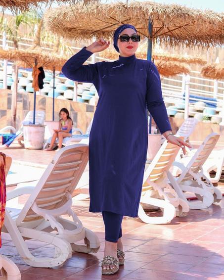 بوركيني 4 قطع- borkini 4 ps