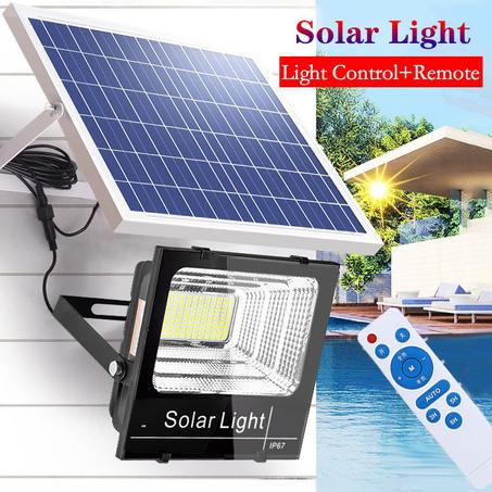 مصباح 100 واط يعمل بالطاقة الشمسية