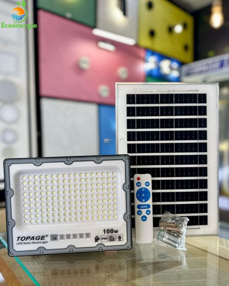 Projecteur Solaire TOPAGE 100 watts