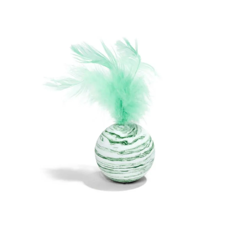 Balle de Jeu Interactive avec Plumes