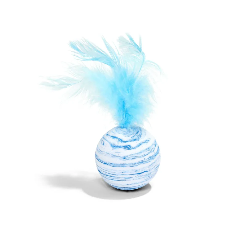 Balle de Jeu Interactive avec Plumes