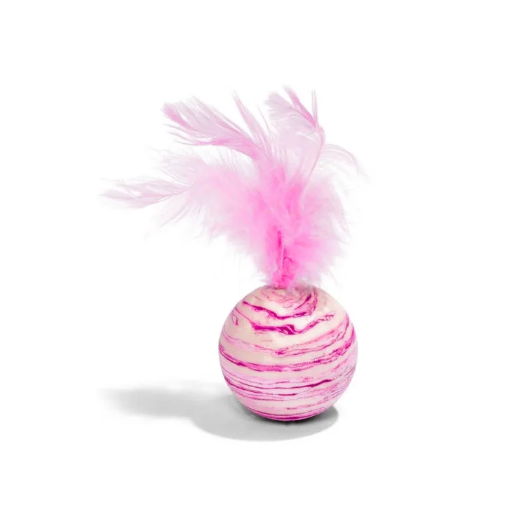 Balle de Jeu Interactive avec Plumes