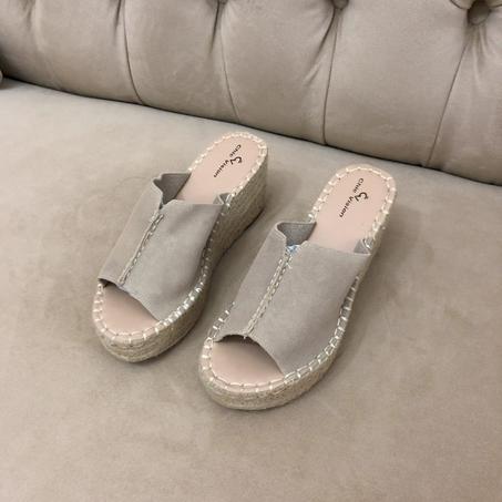 Sandales Raphia - Torremolinos - Beige
