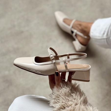 Sandale Femme - Inès - Beige