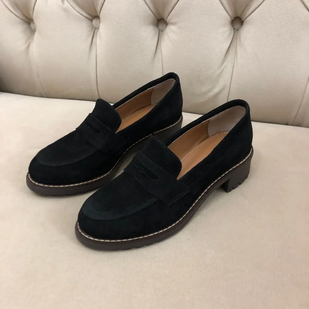 Mocassin cuir véritable – Iconique