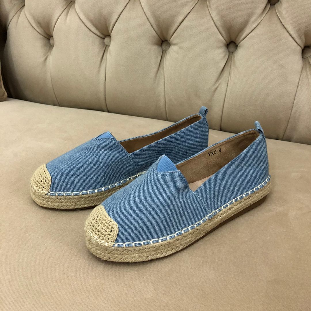 Mocassin Raphia Paris