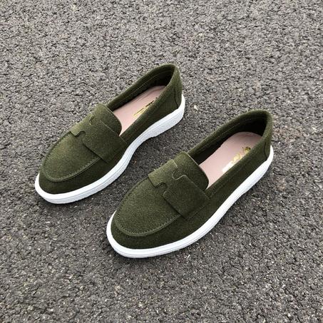 Mocassins Confort Eva -Vert