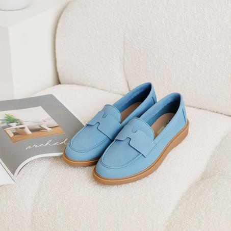 Mocassin Prestige - Bleu ciel