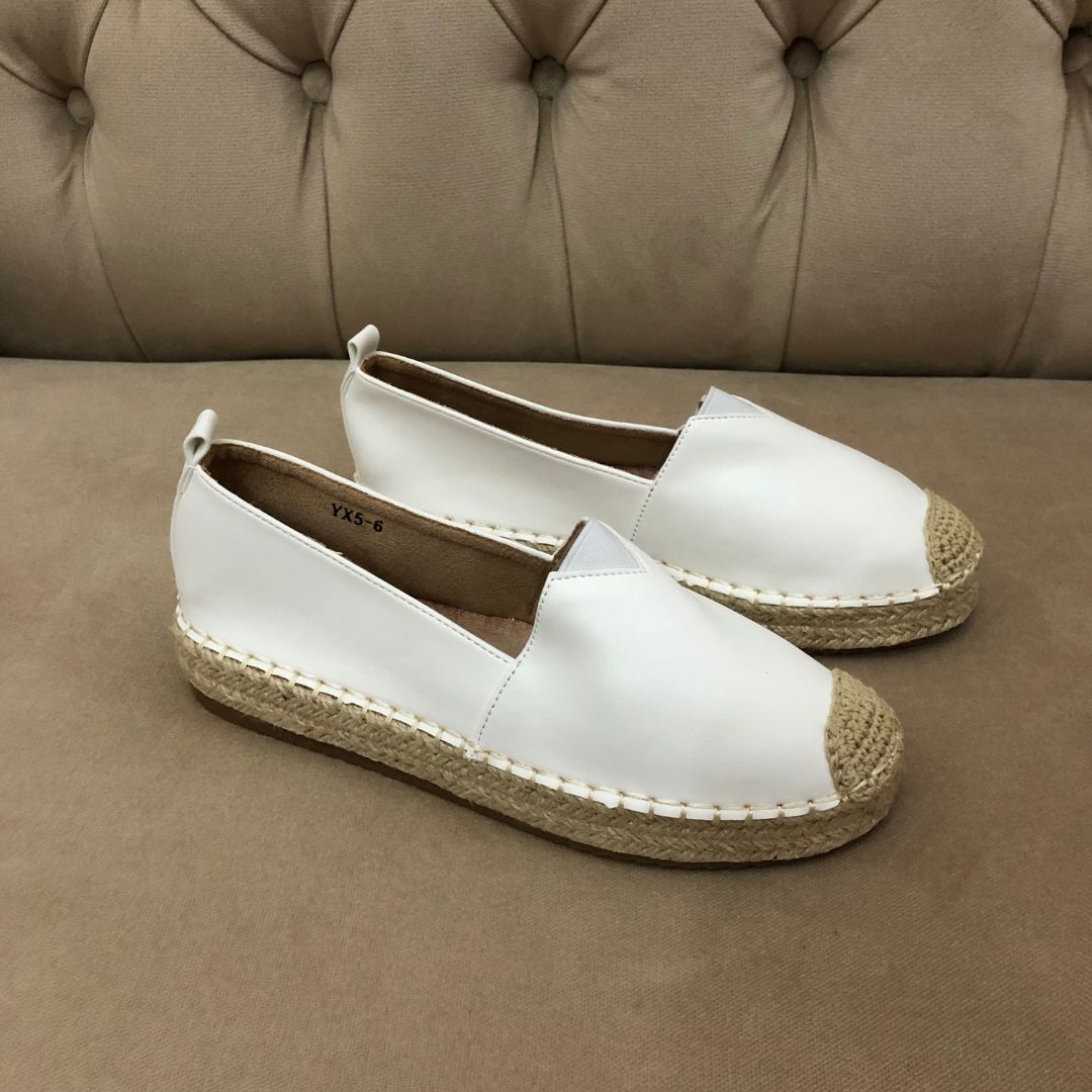 Mocassin Raphia Paris