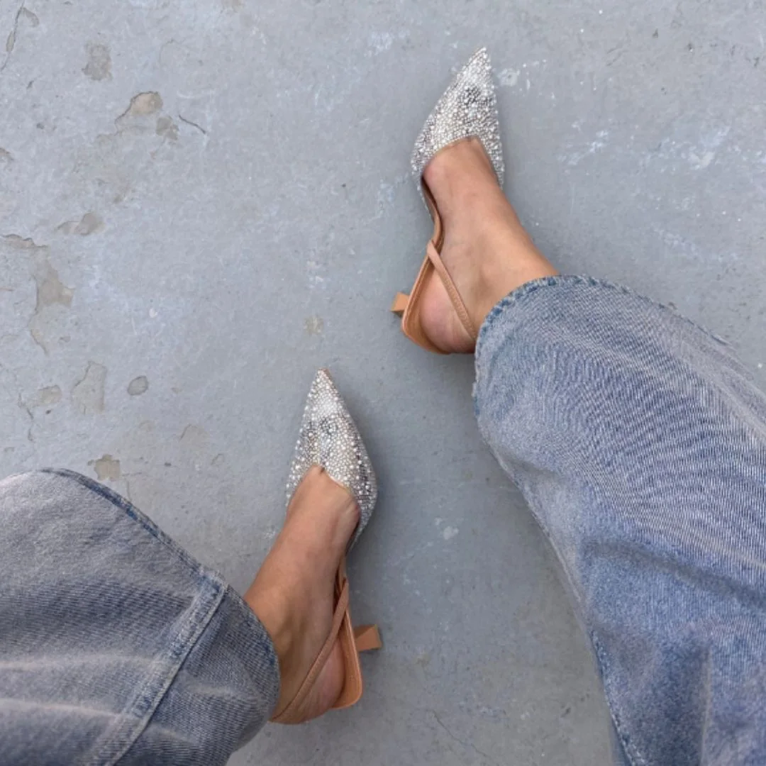 Escarpin à talon - Étoile - Neutral