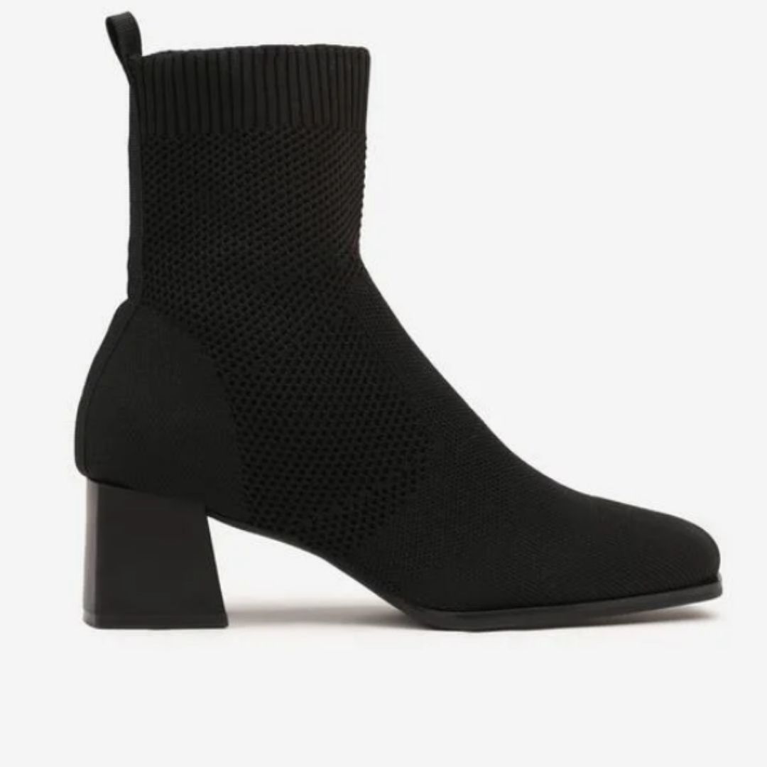 Bottines à Talon Chaussette Tulipano - Noir