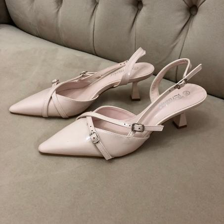 Escarpin Velvet - Beige