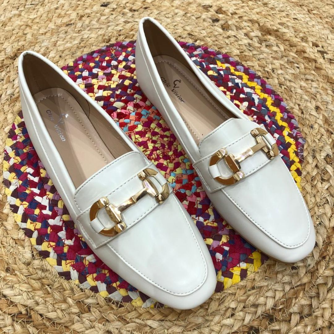 Mocassin Agrada Beige