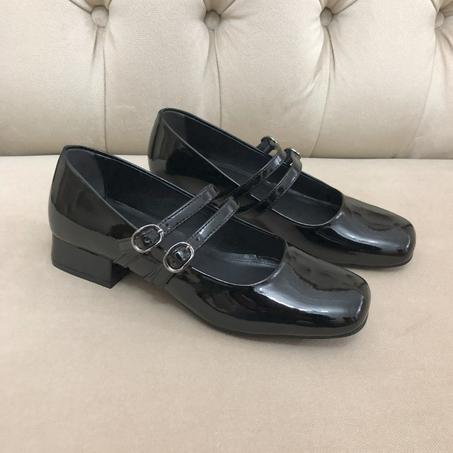 Escarpin Petit Talon - Noir