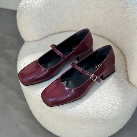 Escarpin demi zara - Bordeaux