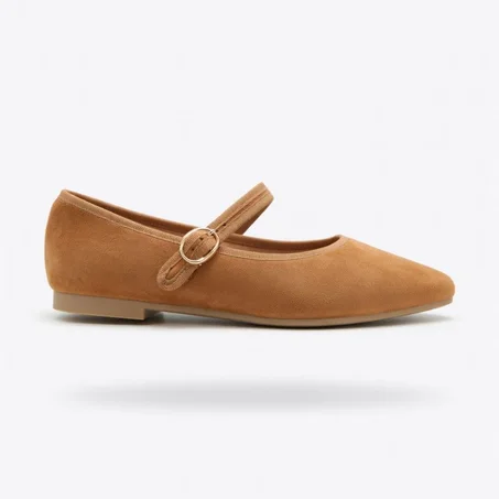 Mocassin plate Guapisima - Camel