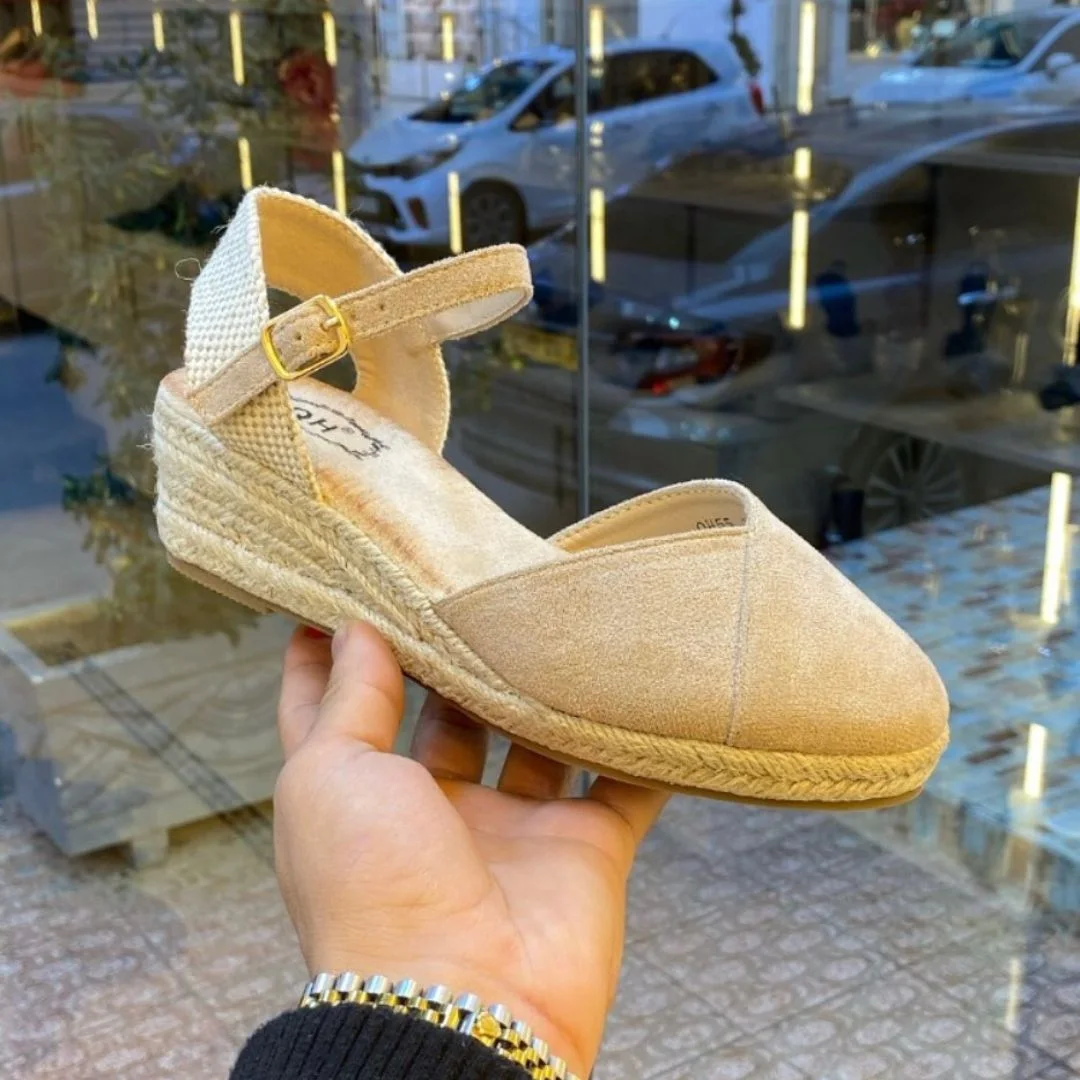 Sandales Raphia Luna - Beige