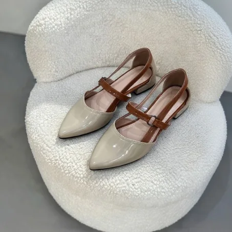 Escarpin Plate  Confort