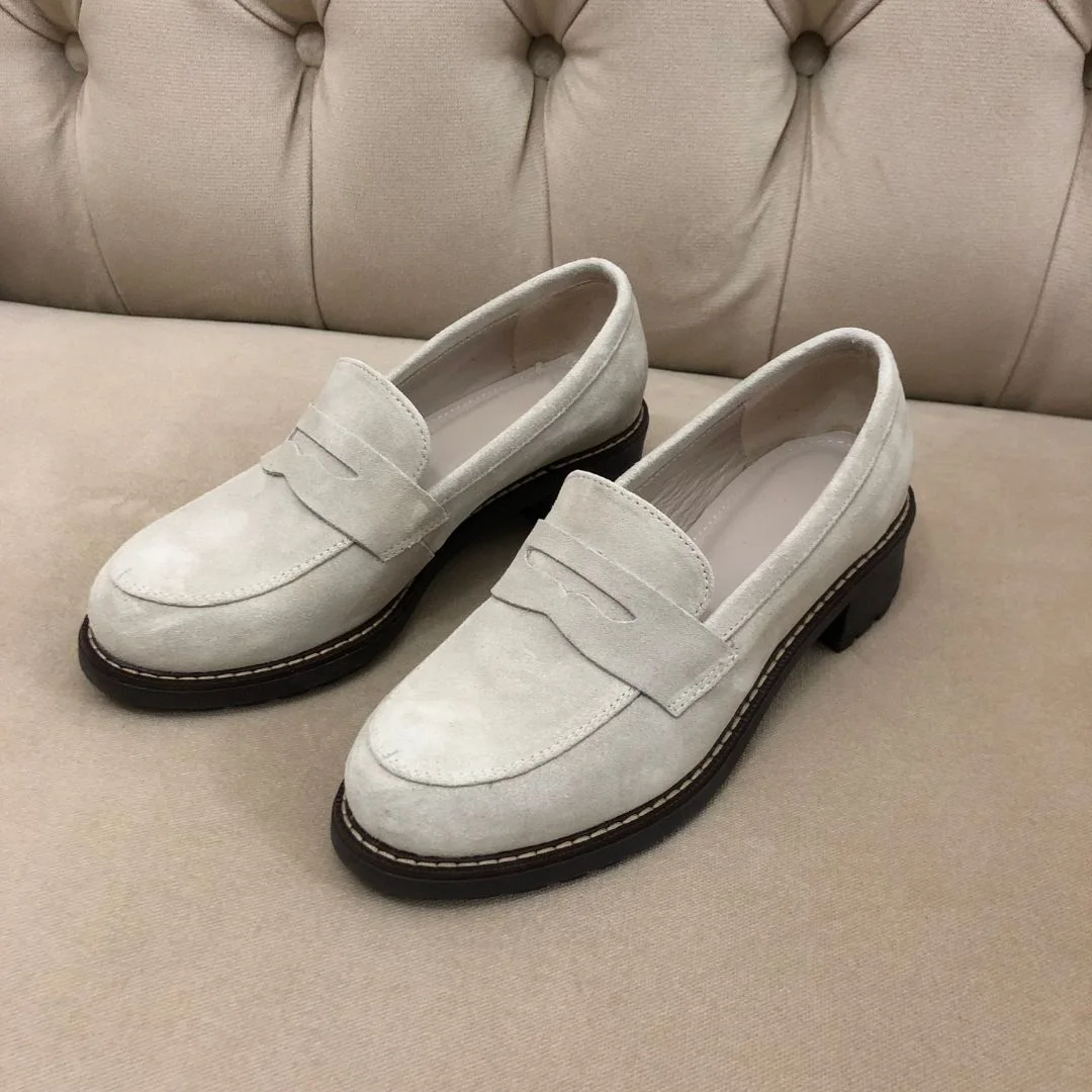 Mocassin cuir véritable – Iconique