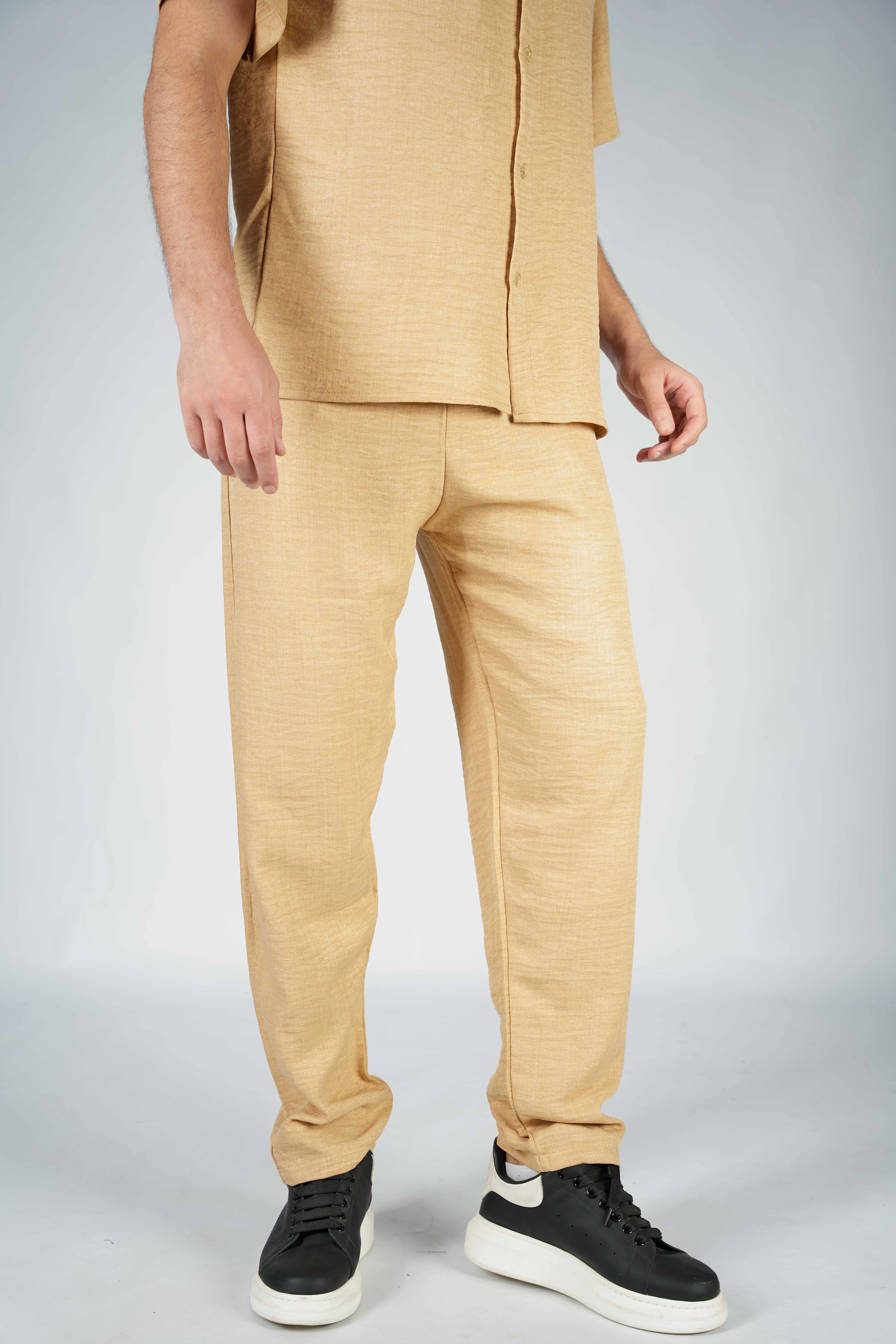 Ensemble Homme Lin Premium – Confort Été (Chemise + Pantalon)