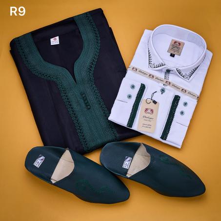 باك كندورة جوهرة معها قميجة مطروزة