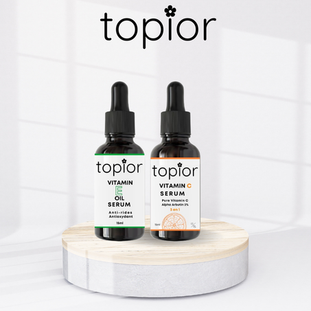 Pack Éclat et Jeunesse🌟 ( Sérum Vitamine C + Sérum Vitamine E )