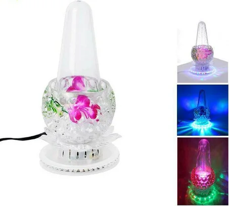 نافورة مضيئة جميلة