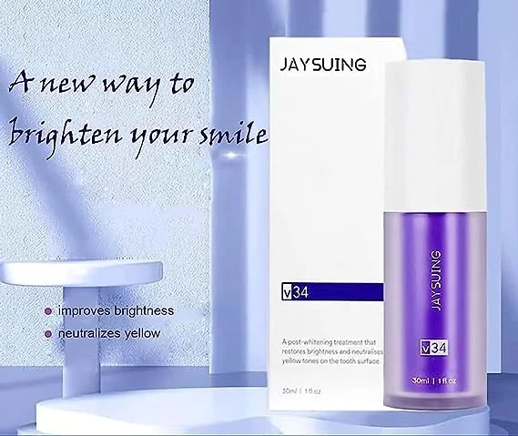 معجون تبيض الأسنان. V34